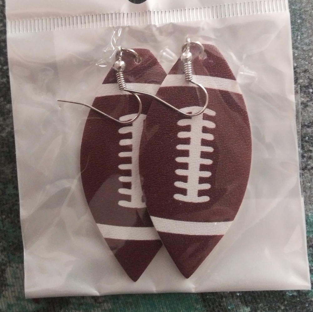 Football Earrings
